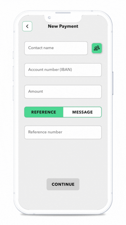 Adding contacts